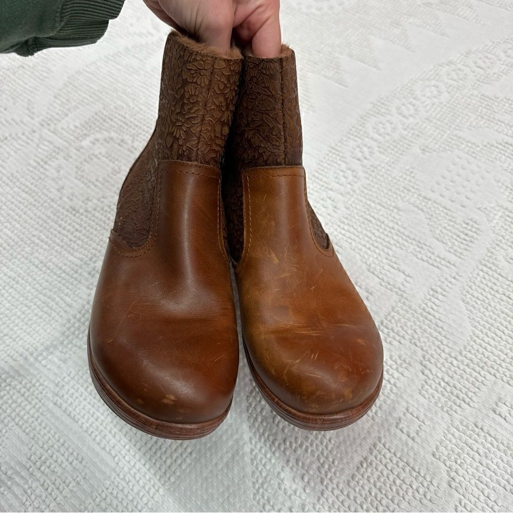 Alegria Scarlett Tawny Womens Leather Wedge Ankle Boots Women’s Size 7 - Picture 9 of 9